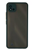 CepteToptan Realme C11 2021 Kılıf Montreal Silikon Kapak - Yeşil - DROPX6978-4320