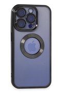 CepteToptan iPhone 15 Pro Kılıf Slot Silikon - Siyah - DROPX2352-8810
