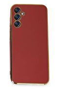 CepteToptan Samsung Galaxy M14 5G Kılıf Volet Silikon - Kırmızı - DROPX4296-3240