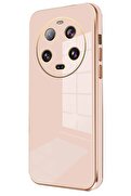 CepteToptan Xiaomi Mi 14 Ultra Kılıf Volet Silikon - Pembe - DROPX4951-4348