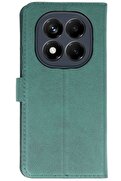 CepteToptan Xiaomi Redmi Note 14 4G Kılıf Trend S Plus Kapaklı Kılıf - Yeşil - DROPX5569-2323