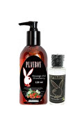 Adoil Playboy Aromaterapi Çilek Massage Oil 120 Ml Natural Aromalı Massage Vücut Masaj Yağı 50 Ml