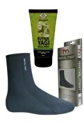 Adoil İbni Sina Kuyruk Yağı Masaj Kremi 50 Ml Su Ve Isı Geçirmeyen Mest Çorap (M)