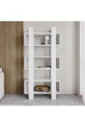 STOREMAX trendymr Kitaplık, Raflı Kitaplık, Kütüphane, Çalışma Odası, Ev-Ofis, Beyaz Life 1171957