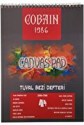 STOREMAX modashine sanat demir 1986 Canvas Pad Tuval Bezi Defteri Akrilik, Yağlıboya, Guaj Defteri (A5) modas