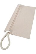 STOREMAX modashine Kanvas Çantası, 23x12 cm, Bej, Fermuarlı modascope 1014773