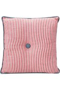 STOREMAX Chantilly Kırmızı Çizgili Pamuk Yastık 40x40cm 1014773