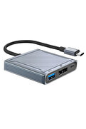Evimdeyokyok Zr285 Type-C 3 İn 1 Displayport