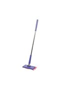 Go İthalat Otomatik Bez Değiştiren Mop Sap Çek=Bez Bırak - Sap İt=Bez Tut 360° Başlık=8X16Cm - Sap 68Cm (4989)