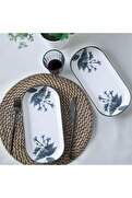 STOREMAX shopverse Çiçek Bahçesi Noyan Kayık Tabak 28 Cm 2 Adet 18943 trendflick 1014773