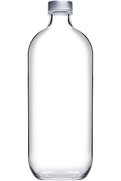 STOREMAX shopverse Kapaklı Cam Şişe, Şeffaf, 1 Litre trendflick 1014773