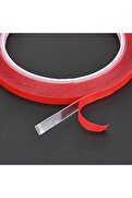 Evimdeyokyok Silikon Çift Taraflı Montaj Bandı Şeffaf 10 Mm X 5 Metre – Güçlü Yapışkanlı Tape