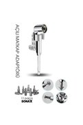 Toganshop 105° Açılı Matkap Adaptörü Seti – 1/4” Hex Şaftlı 11 Parça Çok Fonksiyonlu Vidalama Uçları