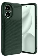 Butik Harmonyaura Honor 400 Kılıf Auto Focus Karbon Kapak - Koyu Yeşil