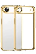 Butik Apple İphone 17 Air Lensli Silikon - Gold-(5796)