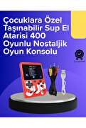 Selfbuysell Çocuklar İçin 400 Retro Oyunlu Konsol