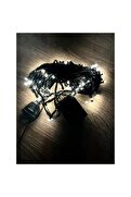 Evimdeyokyok 10 M 100 Led Damla Uçlu Gün Işığı Siyah Kablo Mz-17-3