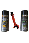 Powmix Motosiklet Zincir Bakım Seti