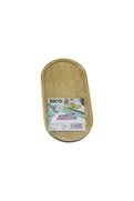 Go İthalat Oval Ahşap Bambu Yağdanlık Altlık Mini Tepsi 12 X 23.3 X 0.8Cm