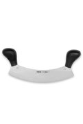 Evimdeyokyok 71120 Profi Kıyma, Pizza Satır, Zırh Bıçağı 26 Cm - Siyah Çift Saplı