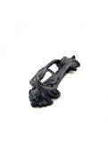 Evimdeyokyok Antika Tarz Dekoratif Pirinç Doğa Kapı Tokmağı, Taktak - 205X73 Mm, Oksit