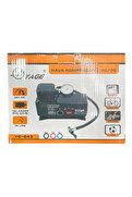 Go İthalat 220 Volt-12 Volt 250 Psi Kompresör Lastik Hava Şişirme Oto Pompası Fişli Ve Çakmaklı Yage-843