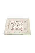 Go İthalat Dikdörtgen 40X50Cm Renkli Silikon Hamur Matı Ölçek Çizimli 240Gr