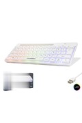 Evimdeyokyok Mini Klavye Led - Beyaz Hdx2608