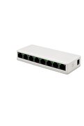 Evimdeyokyok Ethernet Switch 8 Port 10/100 Mbps - Beyaz Lv-Sw08