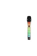 Evimdeyokyok Profesyonel Kablosuz Uhf Mikrofon Rgb - Siyah Wx-81