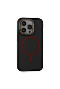Evimdeyokyok Joko Apple İphone 14 Pro Max Kılıf Rocky Magsafe Kapak - Siyah-Kırmızı
