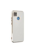 Evimdeyokyok Xiaomi Redmi 9C Kılıf Volet Silikon - Beyaz