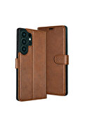Evimdeyokyok Samsung Galaxy S26 Ultra Trend S Plus Kapaklı Kılıf - Taba