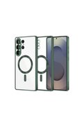 Evimdeyokyok Samsung Galaxy S26 Ultra Kross Magneticsafe Kapak - Koyu Yeşil