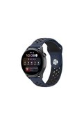 Evimdeyokyok Watch 20Mm Spor Delikli Kordon - Lacivert-Siyah