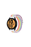 Evimdeyokyok Watch 20Mm Kr410 Kumaş Kordon - Gökkuşağı