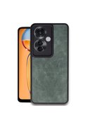 Evimdeyokyok Oppo Reno 11F Kılıf Aras Deri Kapak - Koyu Yeşil