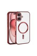 Evimdeyokyok Apple İphone 17 Kross Magneticsafe Kapak - Kırmızı