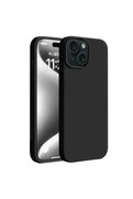 Evimdeyokyok Apple İphone 15 Plus Kılıf First Silikon - Siyah