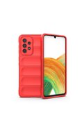 Evimdeyokyok Samsung Galaxy A33 5G Kılıf Optimum Silikon - Kırmızı