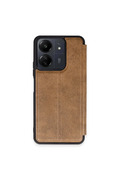 Evimdeyokyok Xiaomi Redmi 13C Kılıf Flip Cover - Taba