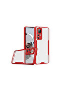 Evimdeyokyok Xiaomi Mi 12T Kılıf Platin Silikon - Kırmızı
