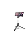 Evimdeyokyok Telefon Tripodu Ve Selfie Çubuğu Seti Bluetooth 5.0 Kumandalı 67 Cm - Siyah Nd1039