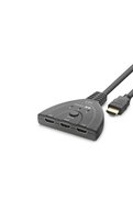 Evimdeyokyok Hdmi Switch 4K 60 Hz Hdr Kablolu 3 Giriş 1 Çıkış Hdx7870