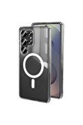 Evimdeyokyok Samsung Galaxy S26 Ultra Magneticsafe Şeffaf Silikon - Şeffaf