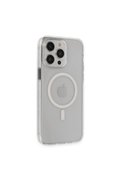 Ethab Ticaret Glb-Stl41414 İphone 15 Pro Max Kılıf Tron Şeffaf Magsafe Kapak - Şeffaf