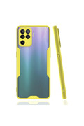 Evimdeyokyok Oppo Reno 5 Lite Kılıf Platin Silikon - Sarı