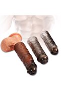 Quangdong Xise Toys 3 Farklı Boy Penis Kılıfı Seti Black
