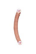 Meyrabest Shequ Grover Large 39 Cm Flexible Esnek Lezbiyen Çift Taraflı Penis