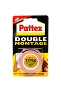 Pattex Extra Güçlü Double Montaj Bandı 19 Mm X 1.5 Metre 1 Rulo 120 Kg Kapasiteli